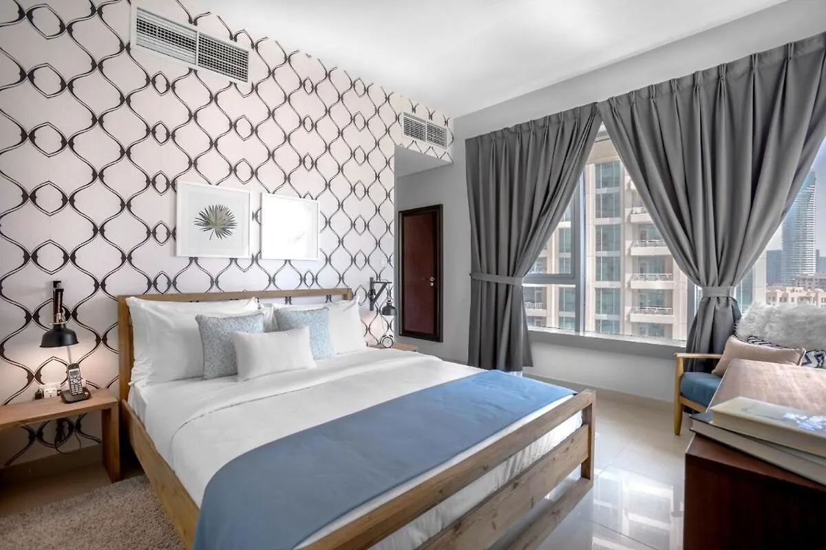Spacious 1B With Balcony Overlooking City Views Dubai Forenede Arabiske Emirater